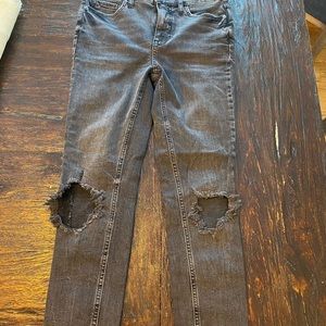 Free people washed denim size 27